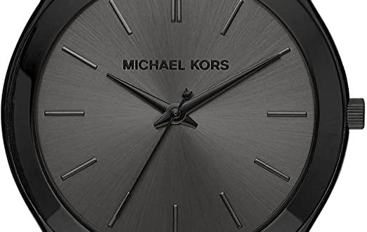 Amazon.com: Michael Kors Men's Slim Runway Black Watch MK8507: Watch