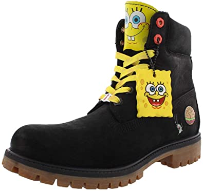 Amazon.com | Timberland Spongebob X Premium 6 in Waterproof Boots .