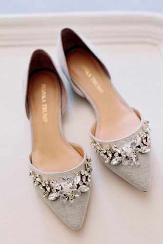27 Flat Wedding Shoes For Comfort & Style | Wedding shoes flats .