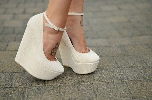 White Wedge Shoes Pictures, Photos, and Images for Facebook .
