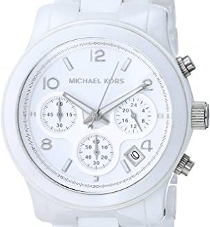 Amazon.com: Michael Kors Ceramic White Watch MK5161: Michael Kors .