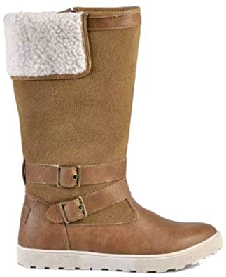 Amazon.com | superfit Madeline Womens Brown Water Resistant Winter .