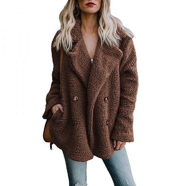 Buy Womens Jacket Winter Coat Women Cardigans Ladies Warm Jumper .