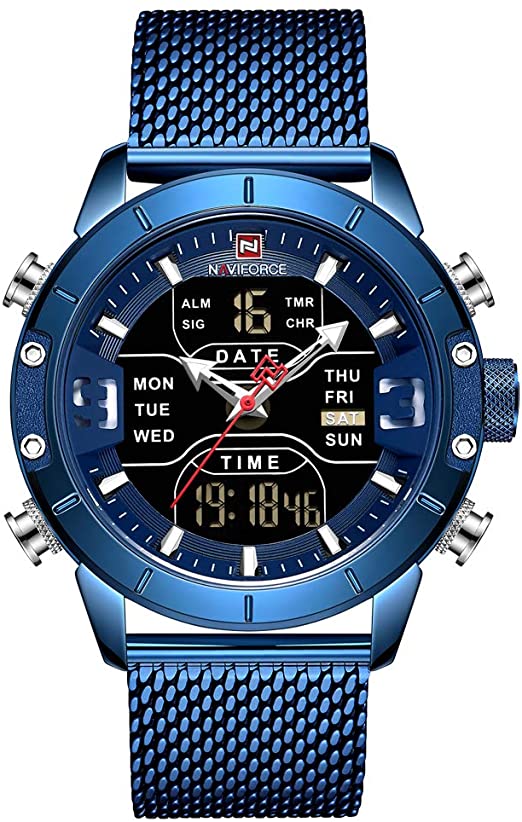 Amazon.com: NAVIFORCE Digital Watch Men Waterproof Sports Watches .